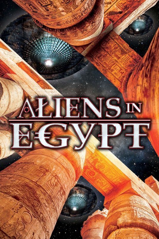 L'affiche du film Aliens in Egypt