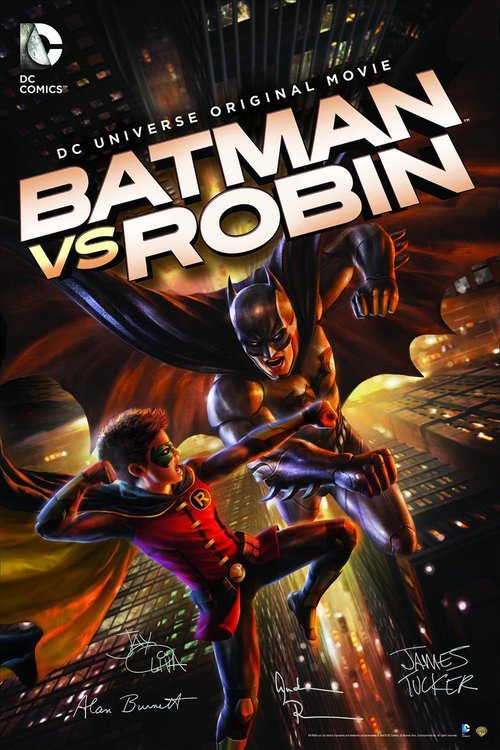 L'affiche du film Batman vs. Robin