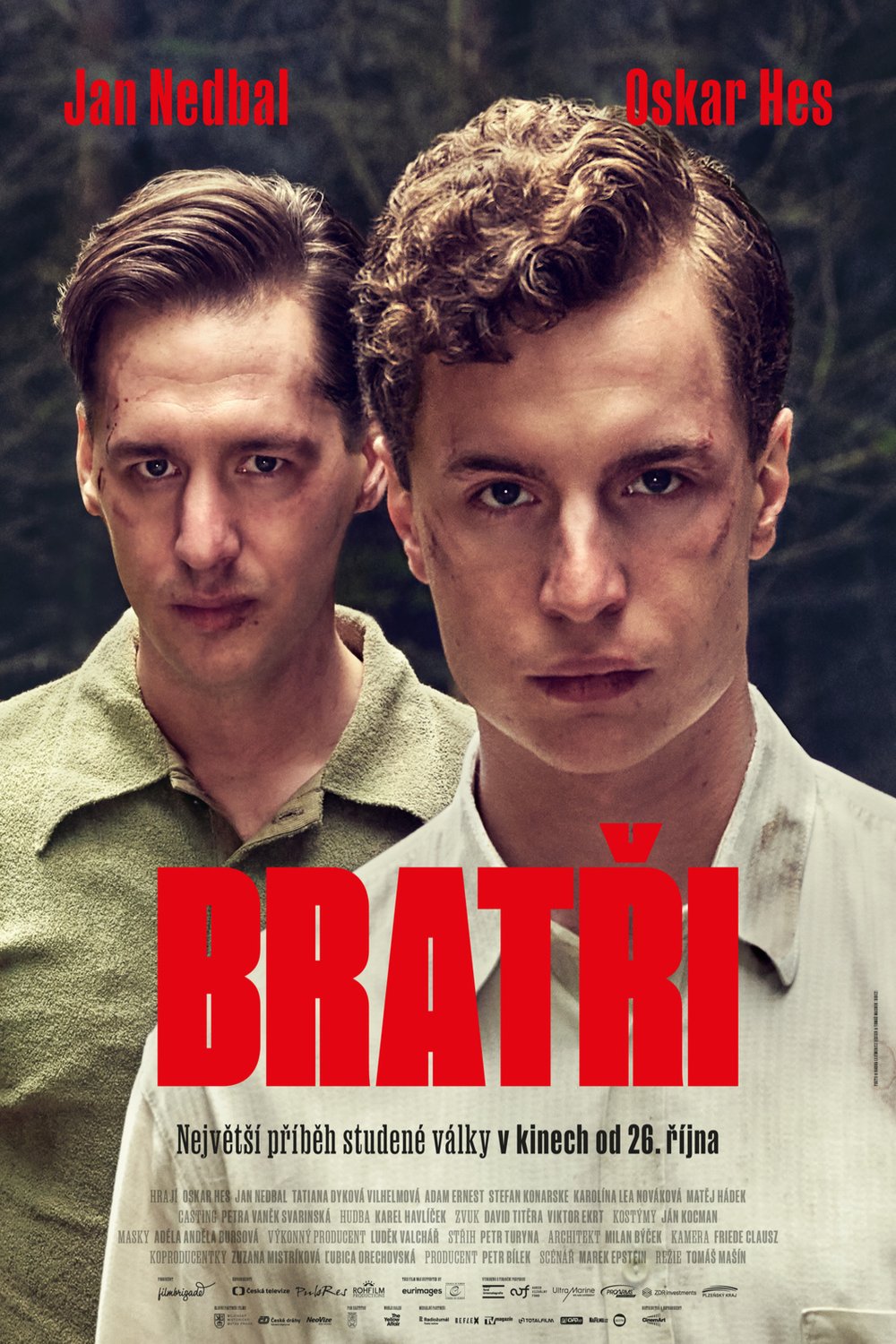 L'affiche originale du film Bratri en tchèque