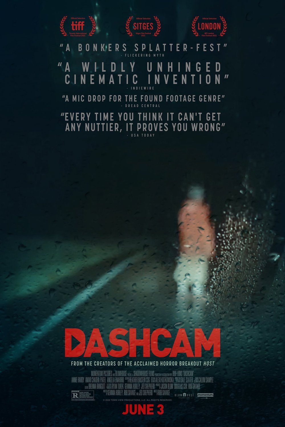 Poster of the movie Dashcam [2021]