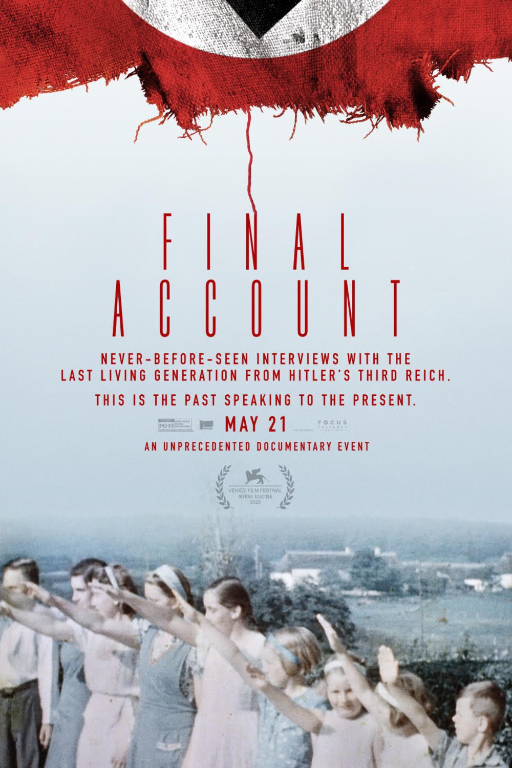 German poster of the movie Final Account