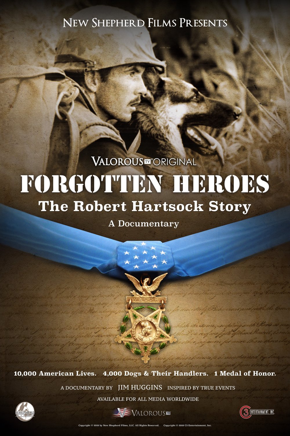 L'affiche du film Forgotten Heroes: The Robert Hartsock Story