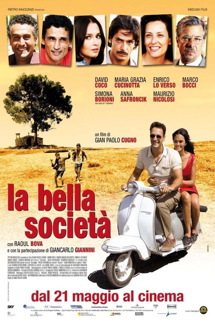 L'affiche du film La bella società