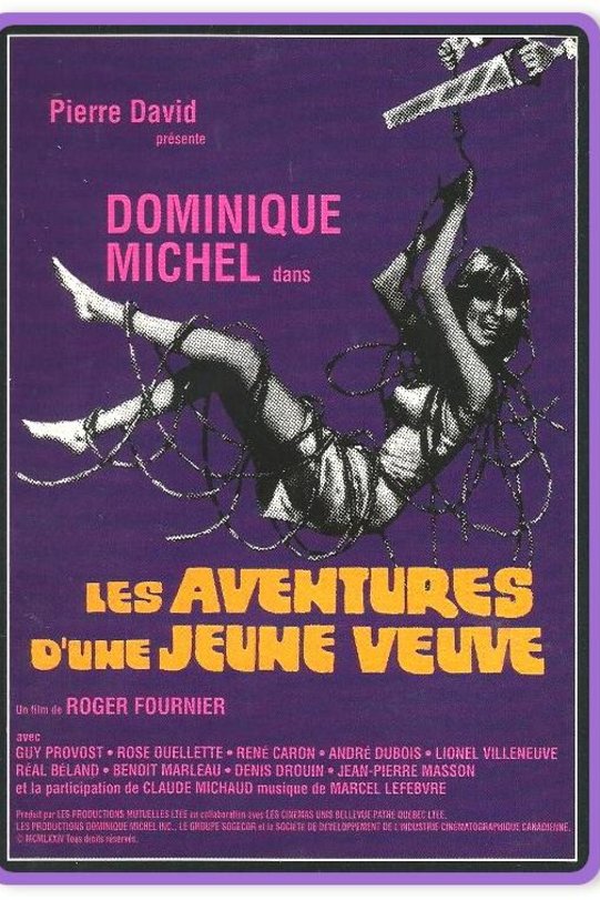 Poster of the movie Les Aventures d'une jeune veuve [1974]