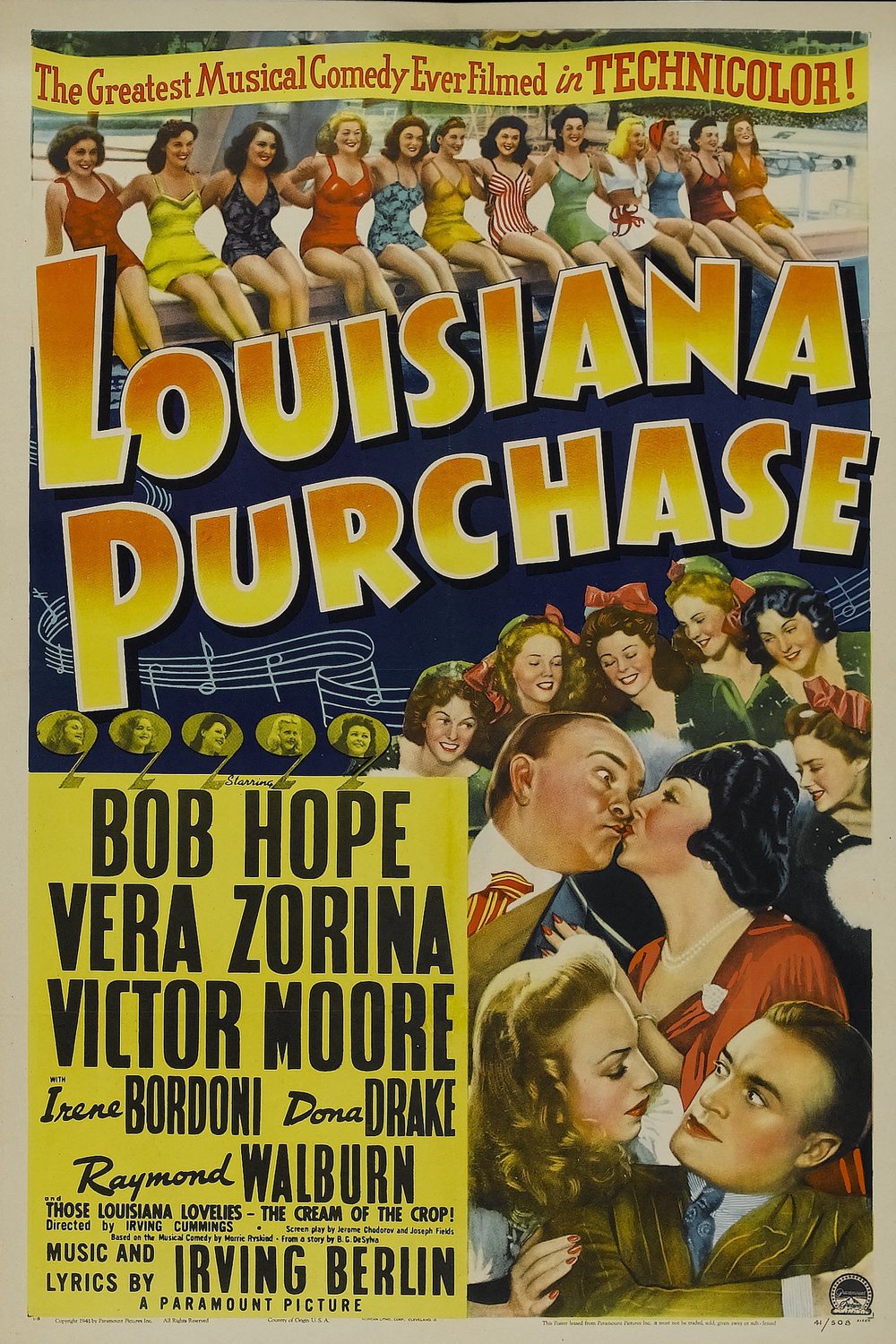 L'affiche du film Louisiana Purchase