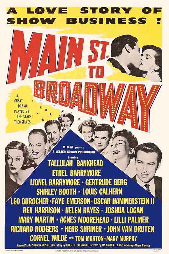 L'affiche du film Main Street to Broadway
