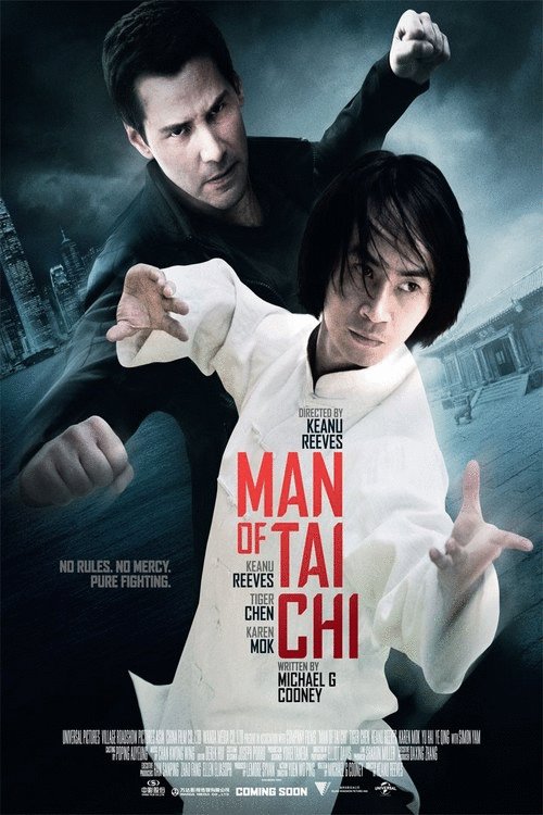Mandarin poster of the movie Man of Tai Chi