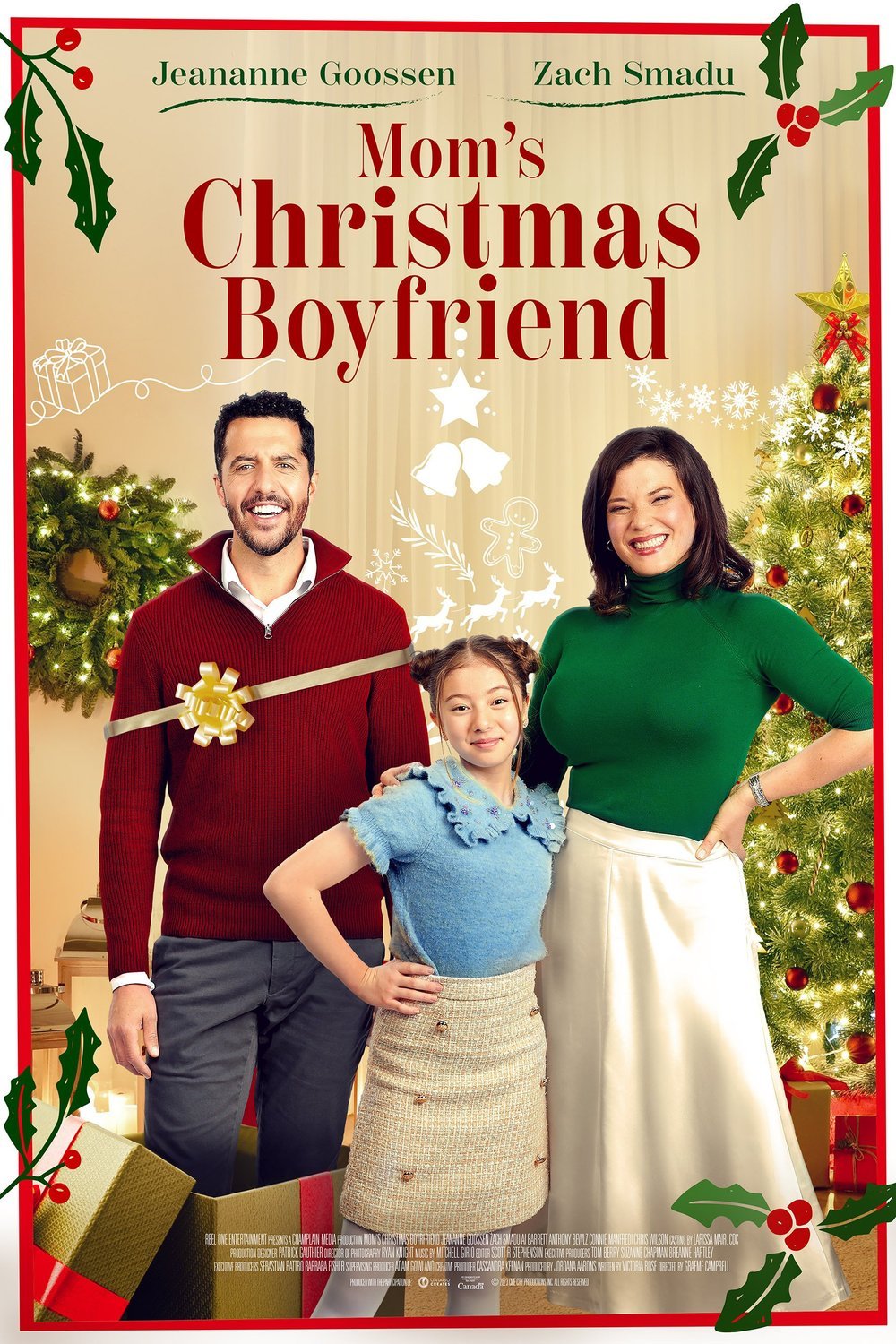 L'affiche du film Mom's Christmas Boyfriend [2023]