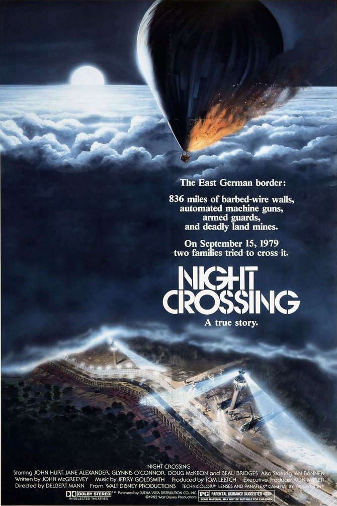 L'affiche du film Night Crossing