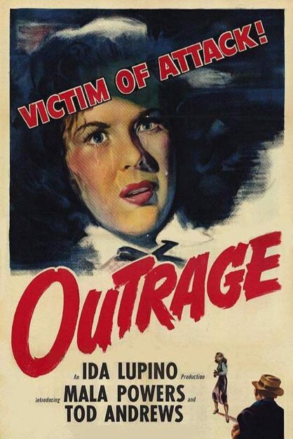 L'affiche du film Outrage