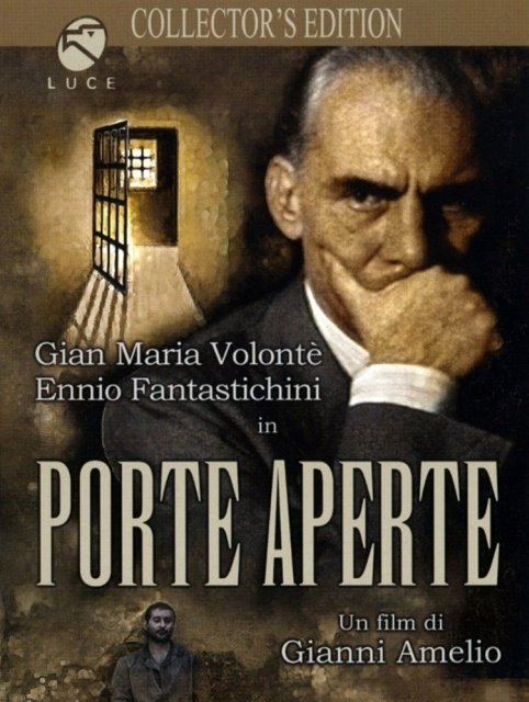Italian poster of the movie Porte aperte