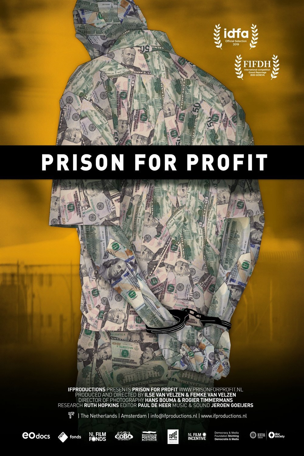 L'affiche du film Prison for Profit