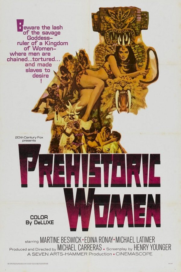 L'affiche du film Prehistoric Women
