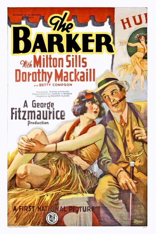 L'affiche du film The Barker