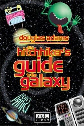 L'affiche du film The Hitchhiker's Guide to the Galaxy