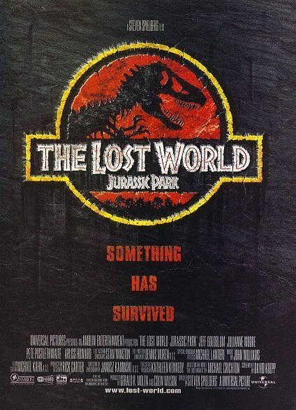 L'affiche du film The Lost World: Jurassic Park