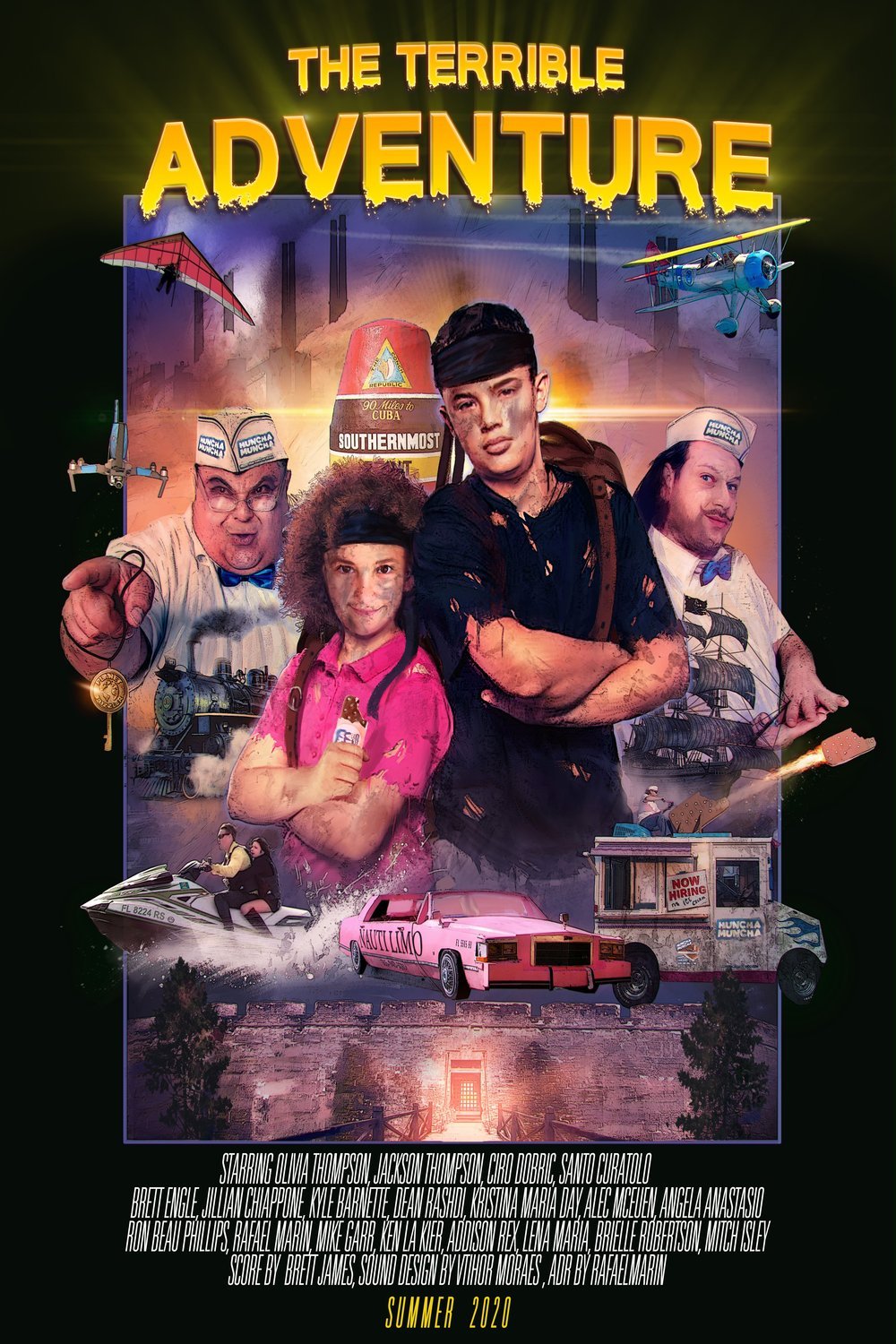 Poster of the movie The Terrible Adventure