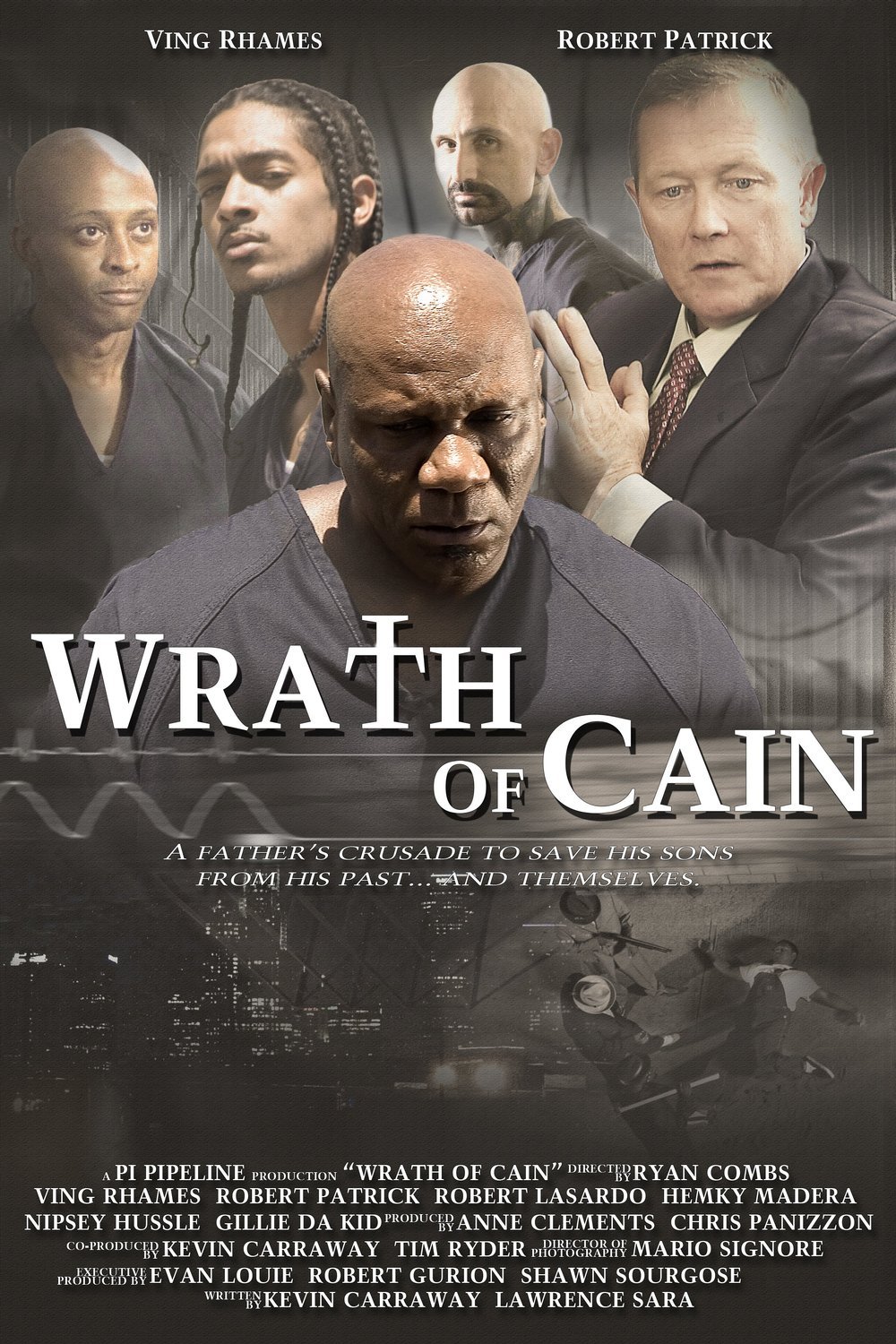 L'affiche du film The Wrath of Cain