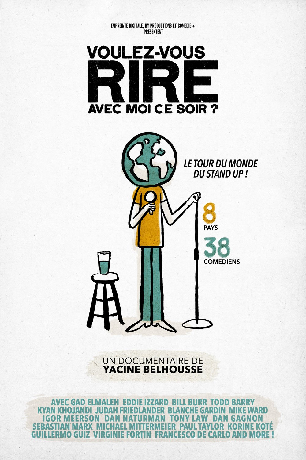 L'affiche du film Voulez-vous rire avec moi ce soir?