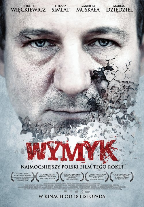 L'affiche originale du film Courage en polonais