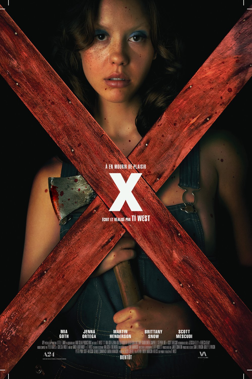 L'affiche du film X
