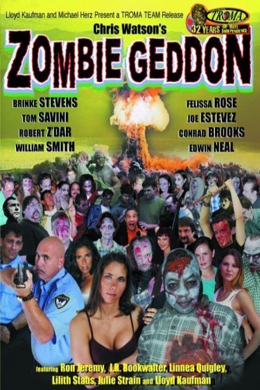 L'affiche du film Zombiegeddon