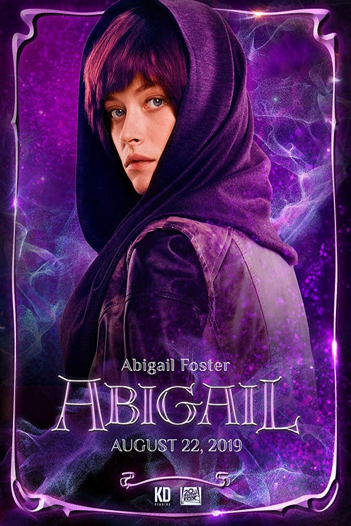 L'affiche du film Abigail