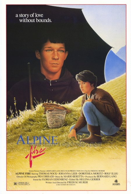 L'affiche du film Alpine Fire [1985]