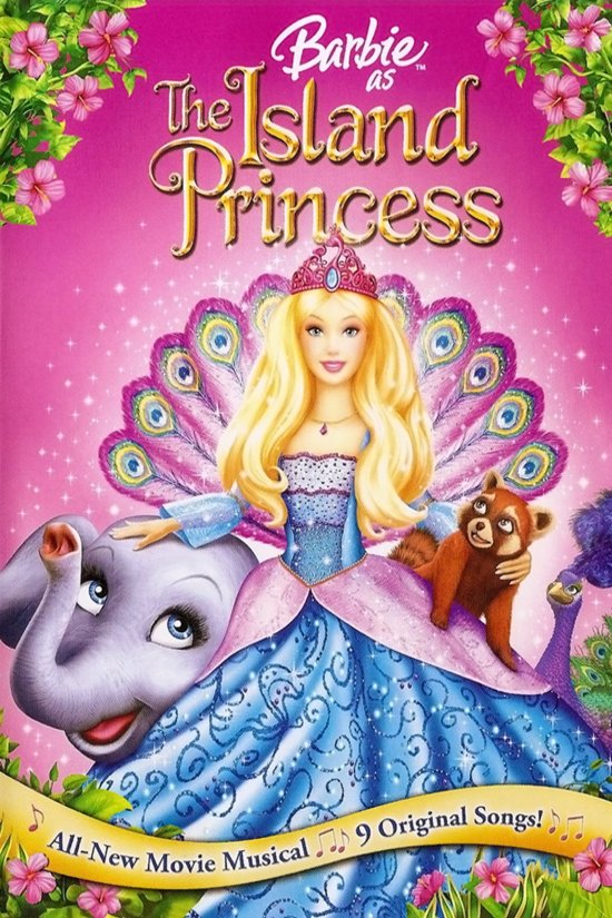 L'affiche du film Barbie as the Island Princess