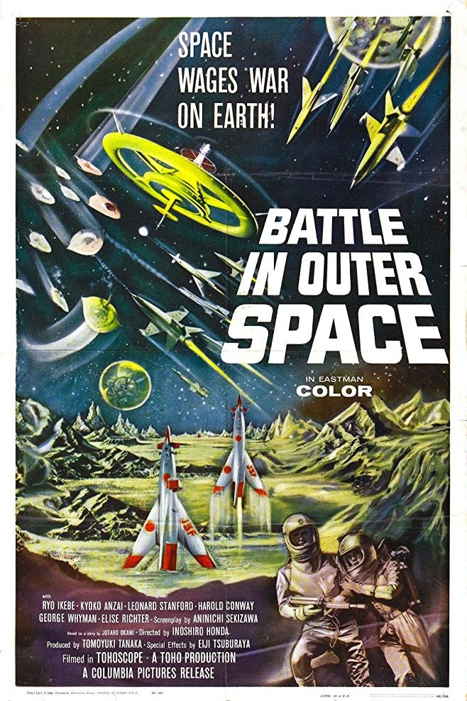 L'affiche du film Battle in Outer Space