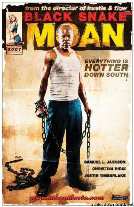 L'affiche du film Black Snake Moan