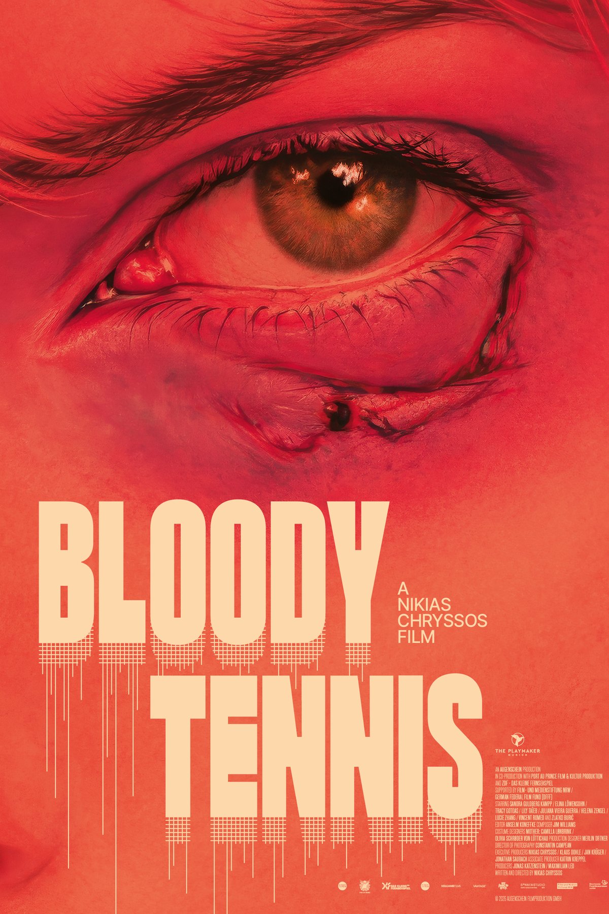 L'affiche du film Bloody Tennis [2026]