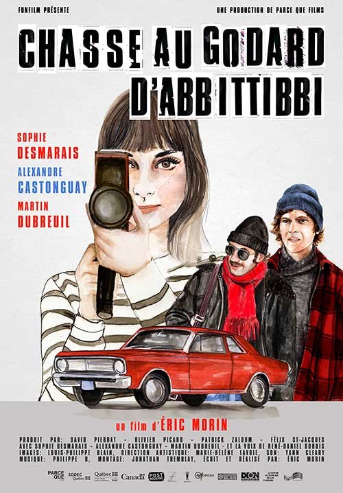 L'affiche du film Chasse au Godard d'Abbittibbi