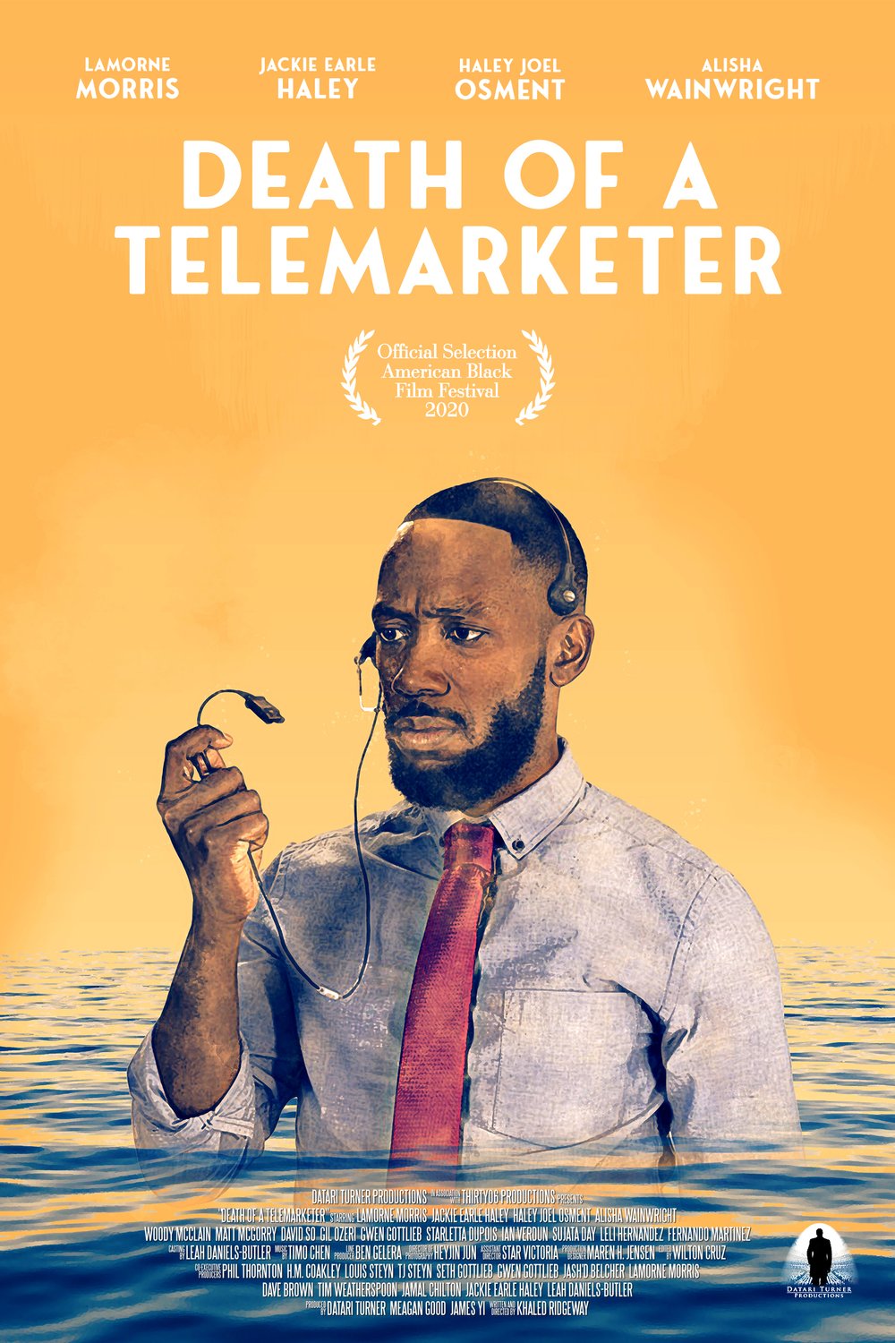 L'affiche du film Death of a Telemarketer [2020]