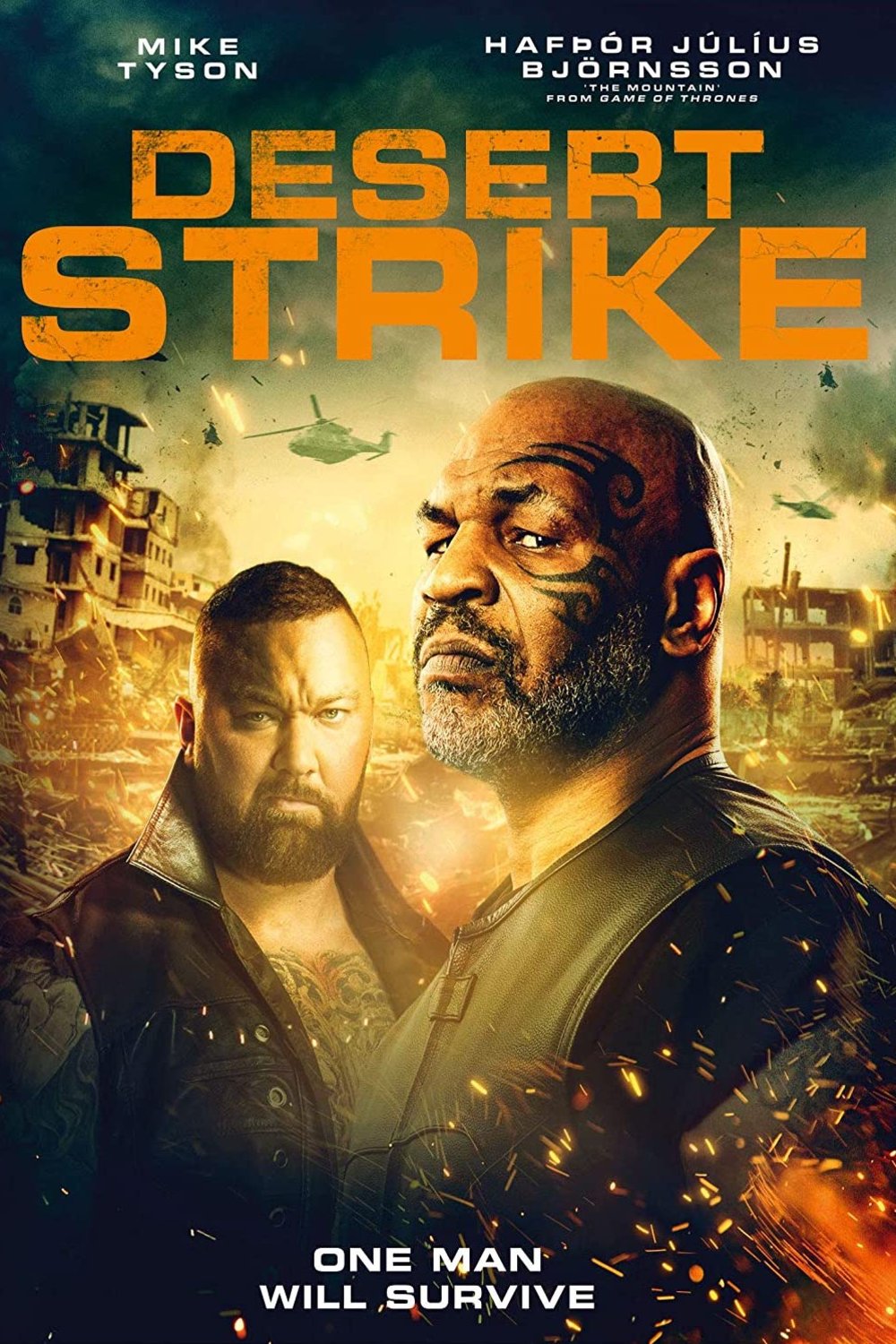 L'affiche du film Desert Strike
