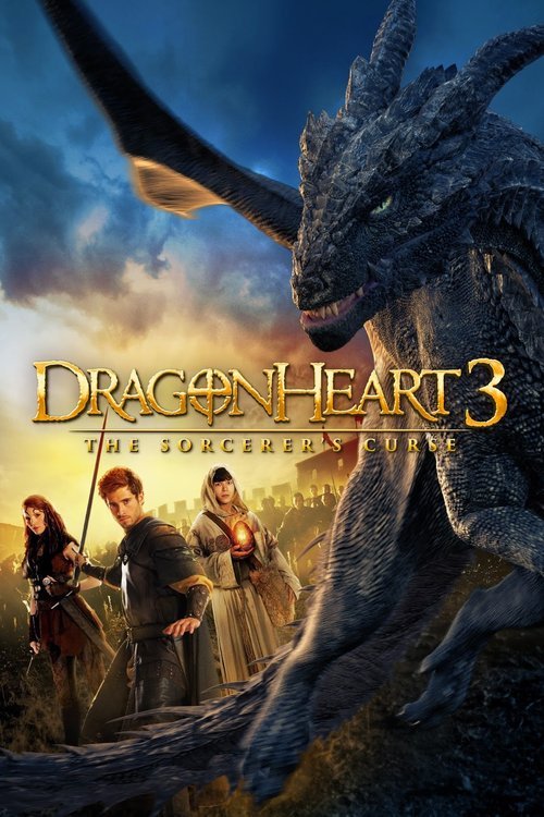 L'affiche du film Dragonheart 3: The Sorcerer's Curse