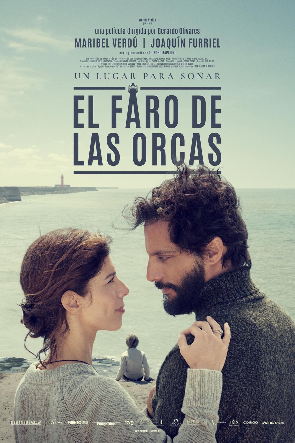 Spanish poster of the movie The Lighthouse of the Orcas