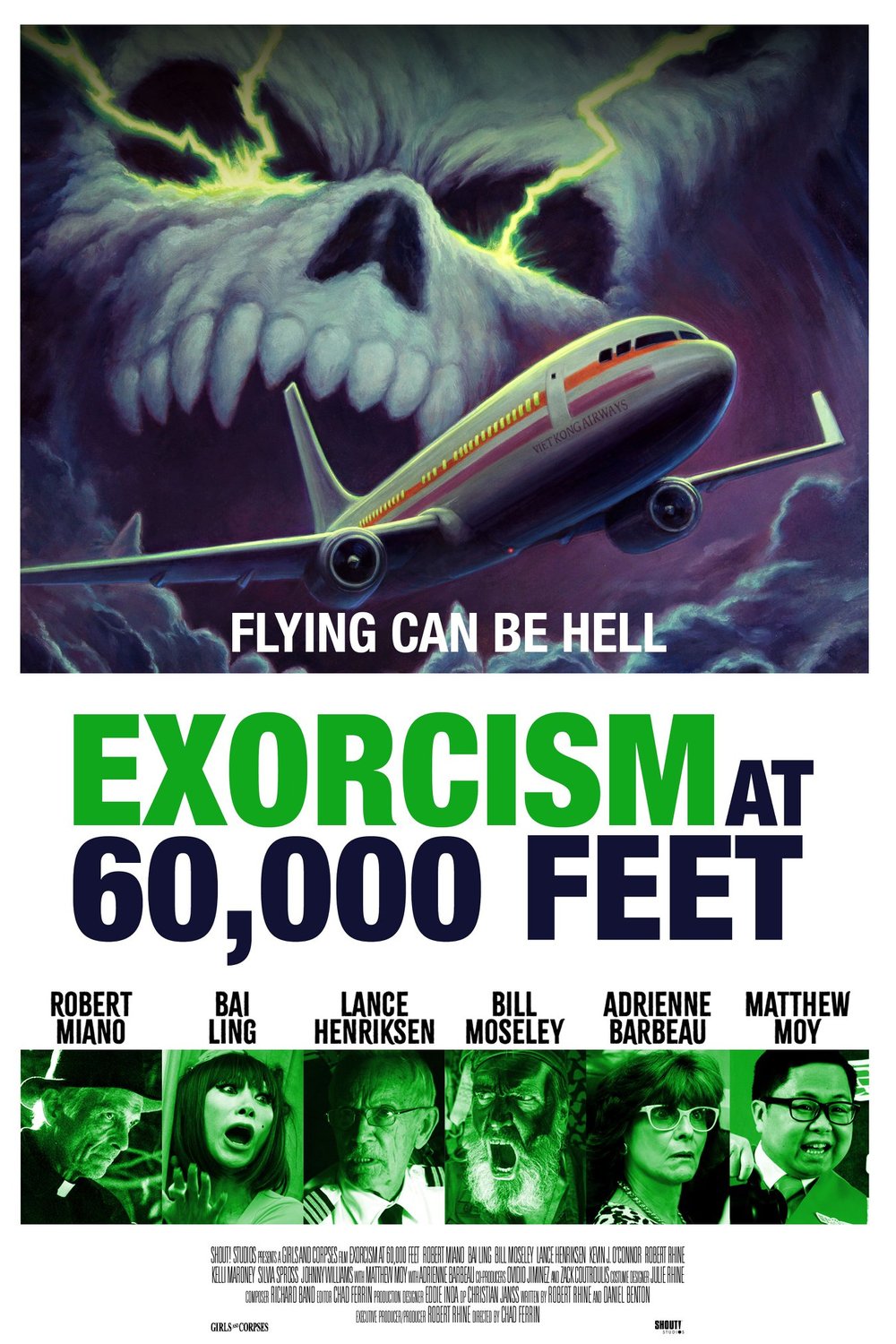 L'affiche du film Exorcism at 60,000 Feet