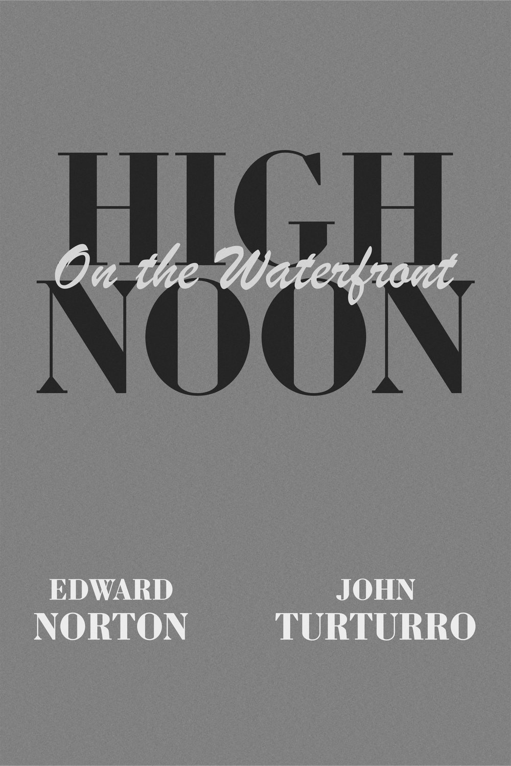 L'affiche du film High Noon on the Waterfront