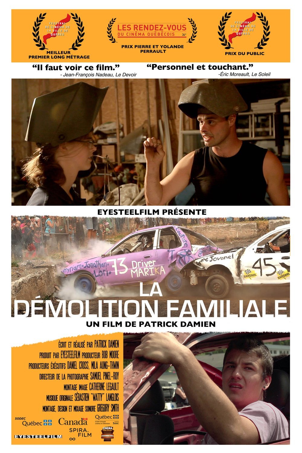 L'affiche du film La Démolition familiale [2015]