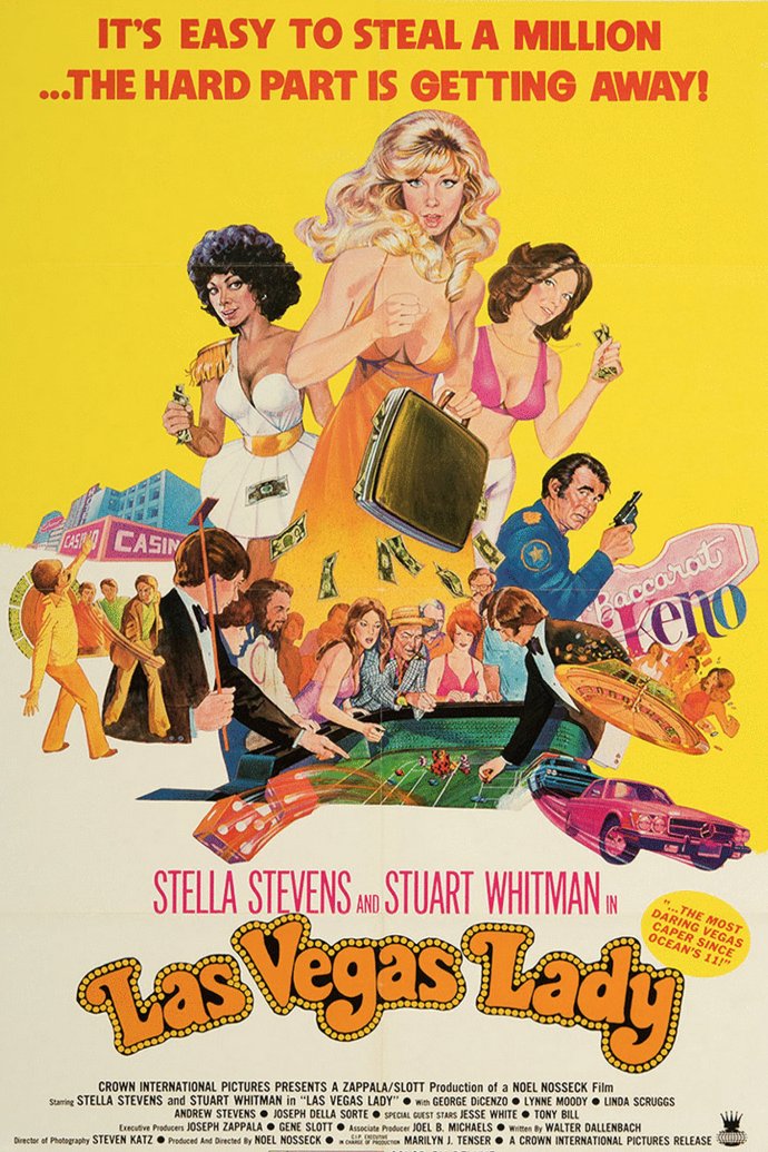 L'affiche du film Las Vegas Lady