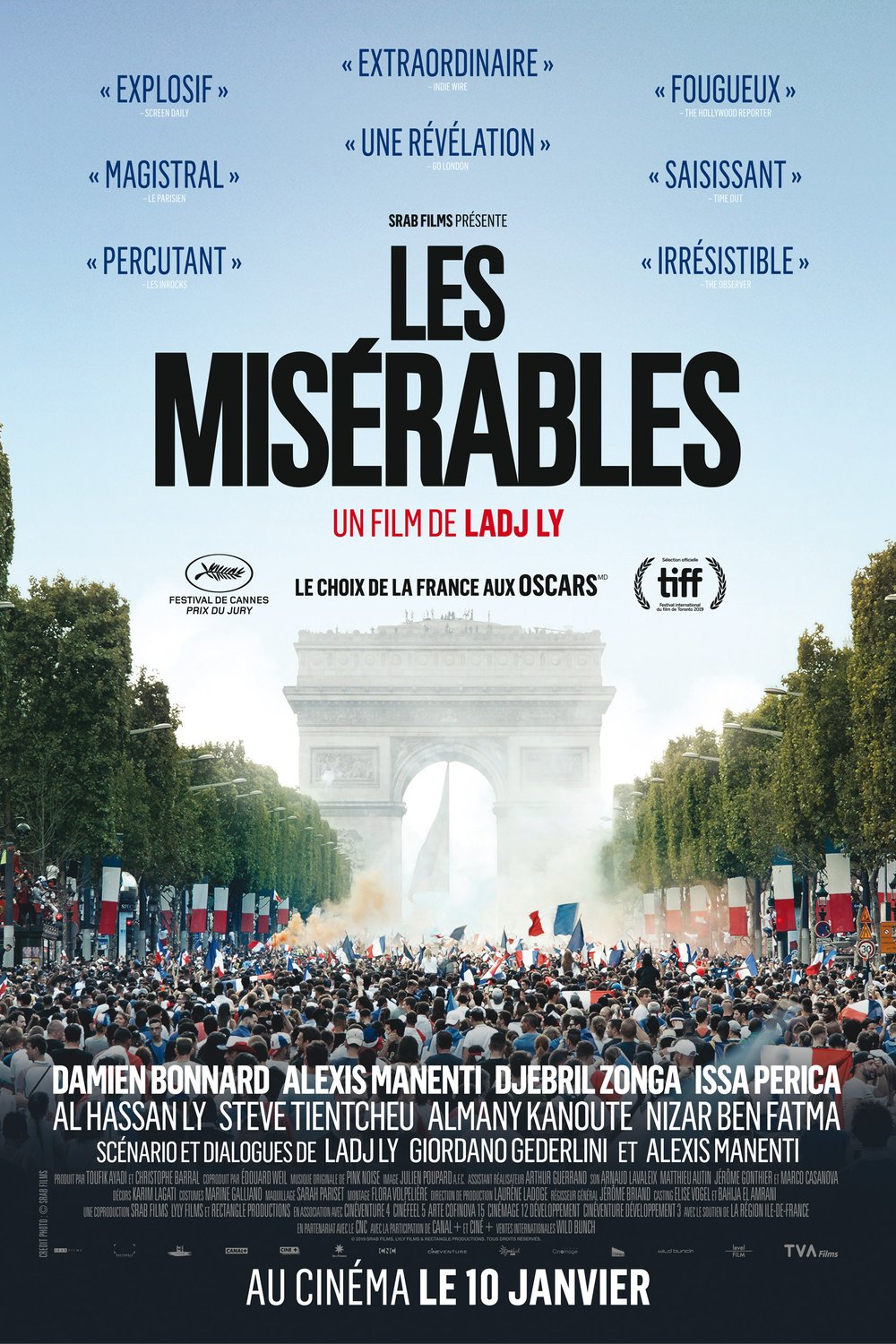 L'affiche du film Les Misérables