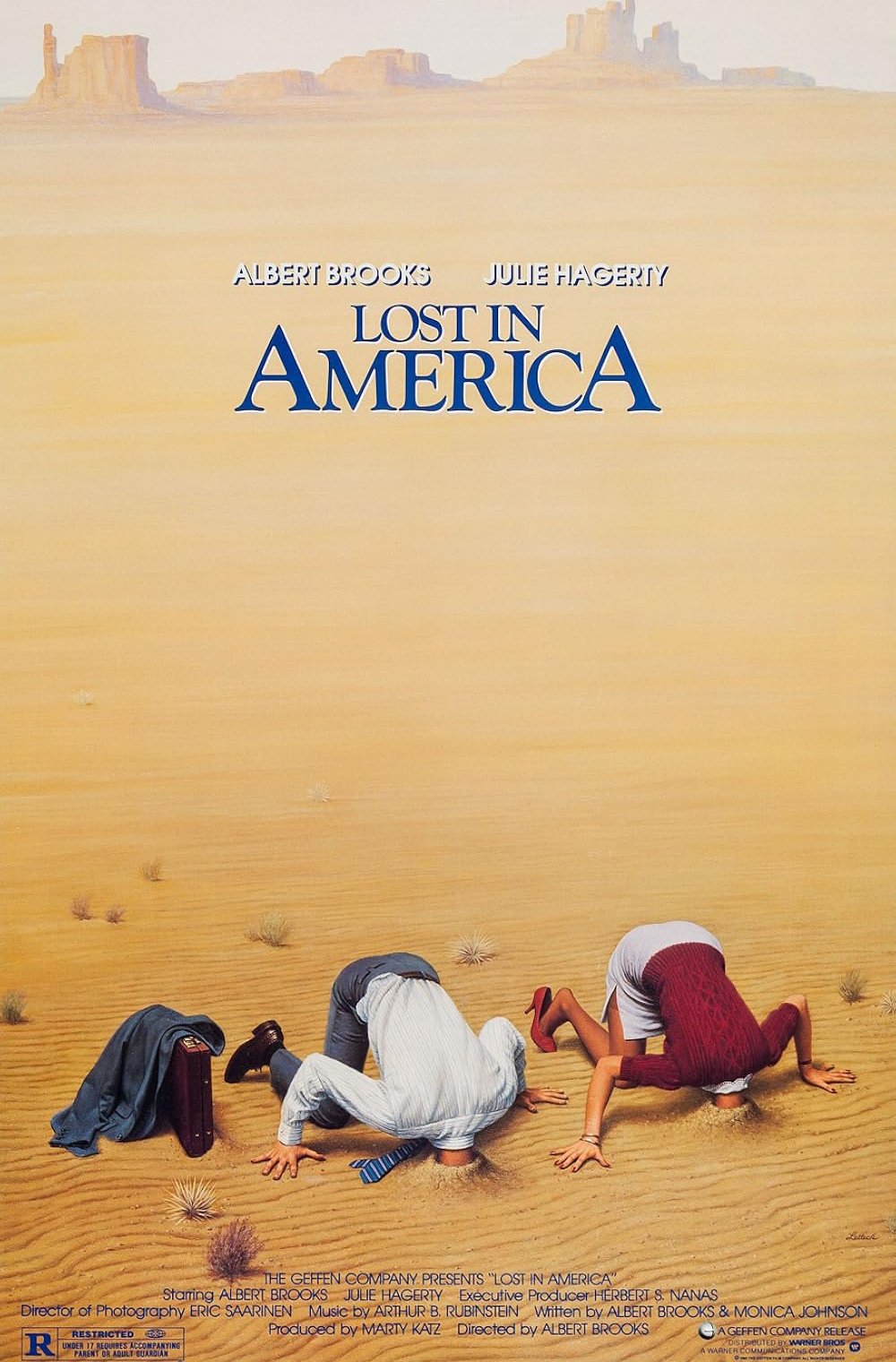 L'affiche du film Lost in America