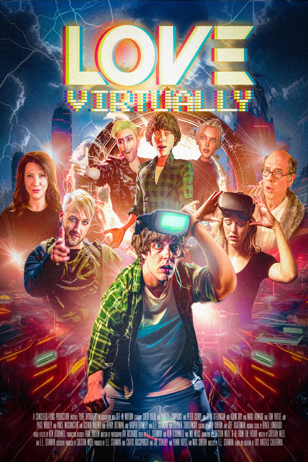 L'affiche du film Love Virtually