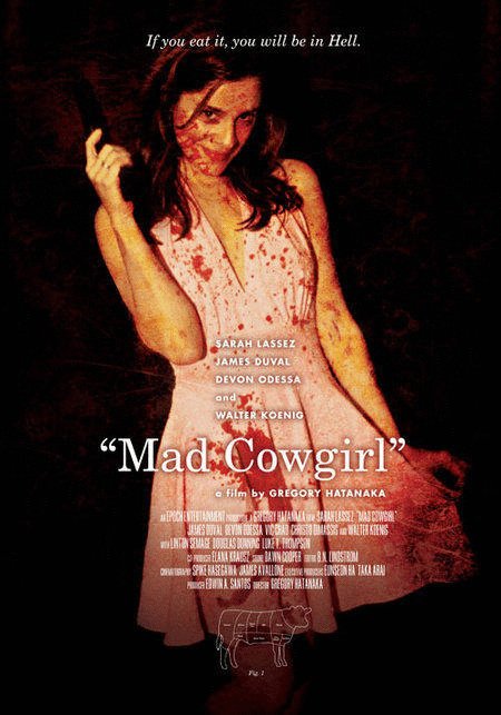 L'affiche originale du film Mad Cowgirl en anglais