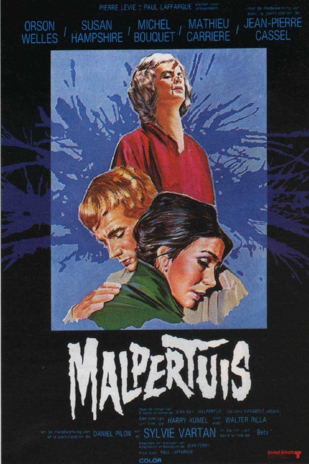 L'affiche originale du film Malpertuis en Néerlandais