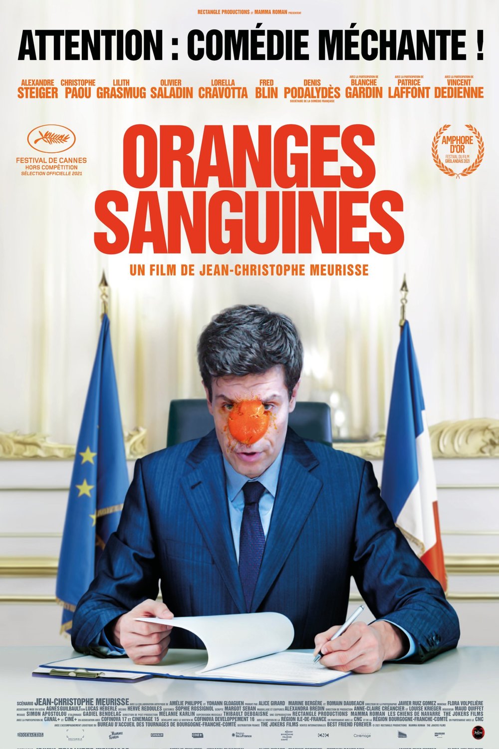 L'affiche du film Oranges sanguines [2021]