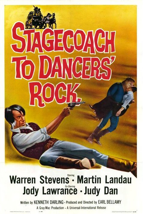 L'affiche du film Stagecoach to Dancers' Rock