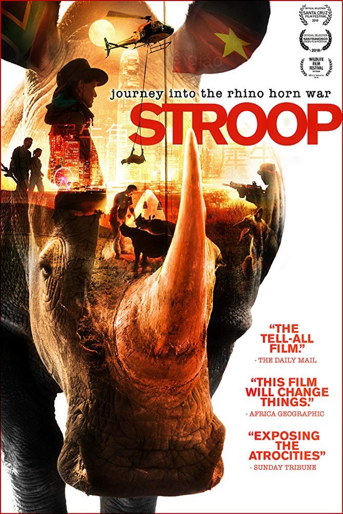 L'affiche du film Stroop: Journey into the Rhino Horn War