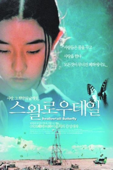 L'affiche originale du film Swallowtail Butterfly en japonais